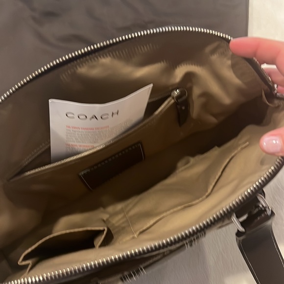 Coach Signature series. New without tags. Never used.  Dust bag included. - Picture 4 of 7